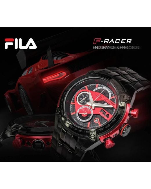 Fila Black Watches for men