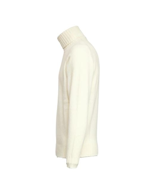 FILIPPO DE LAURENTIIS White Turtlenecks for men