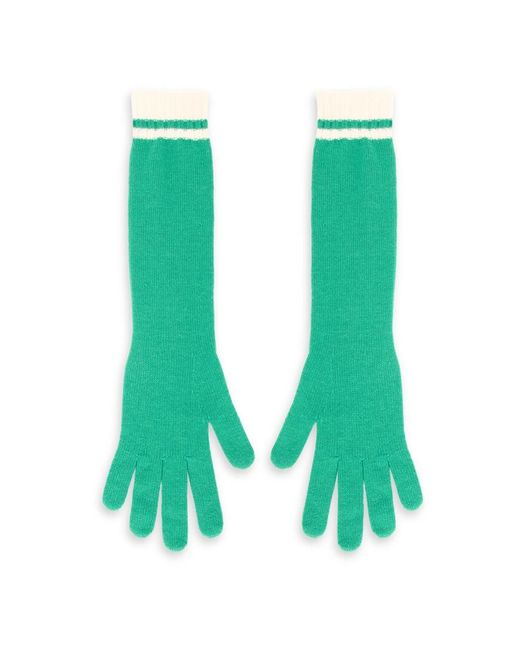 Gloves Alberta Ferretti de color Green