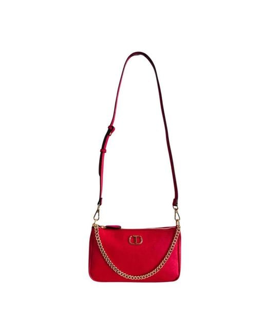Twinset Red Cross Body Bags