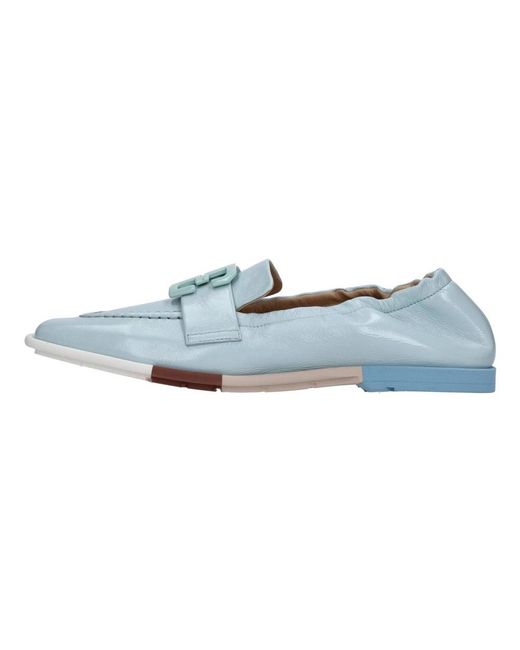 Fabi Blue Loafers