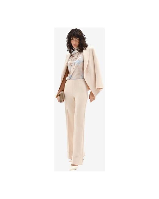 Rinascimento Natural Wide Trousers