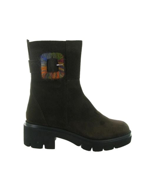 Softwaves Black Genna Schuhe Mit Soft Waves