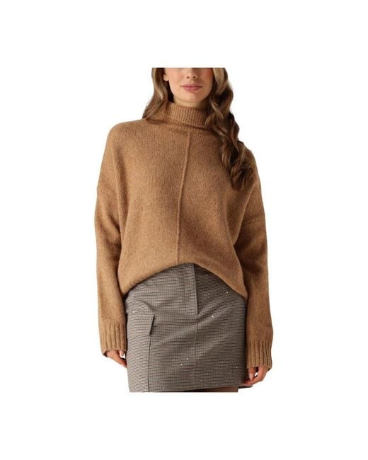 Vanessa Bruno Brown Kamel Strickpullover Balade