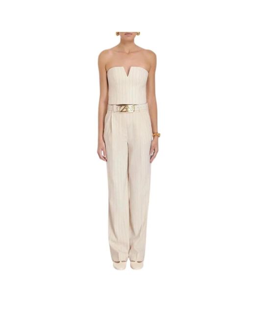 Zimmermann Straight Trousers in het Natural