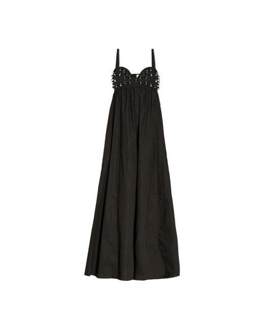 Ulla Johnson Black Maxi Dresses