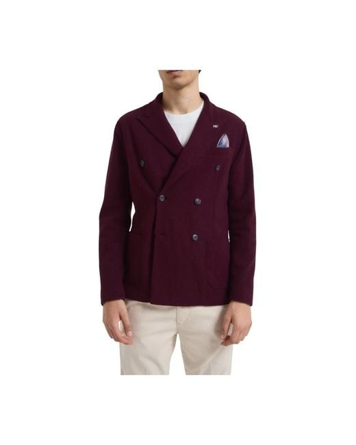 Bob Red Blazers for men