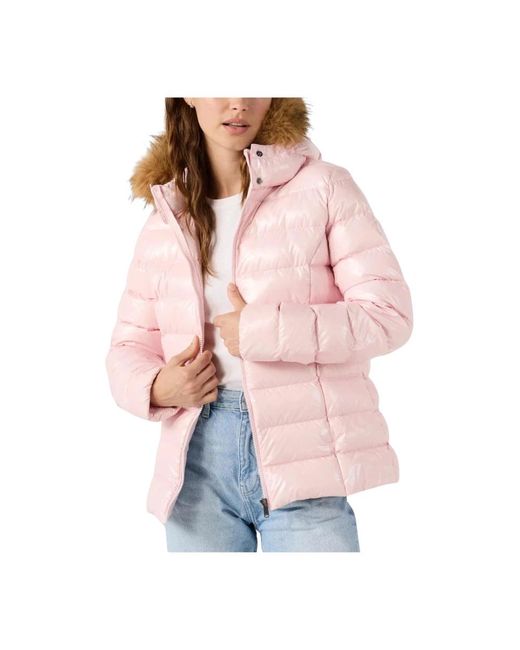 J.O.T.T Parka Luxe Laquee in het Pink