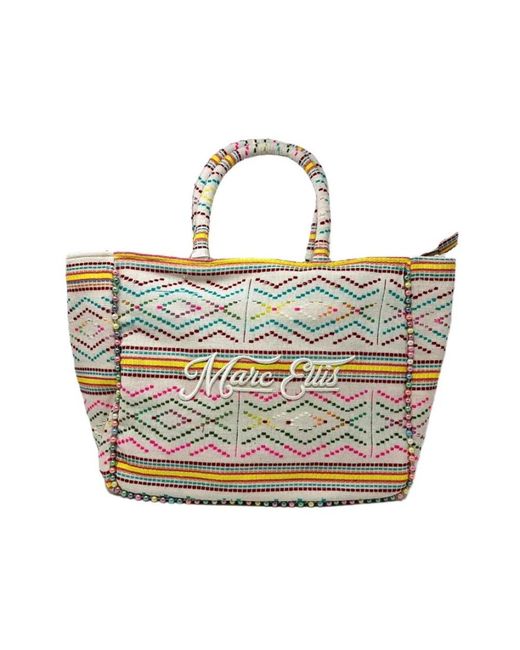 Marc Ellis Metallic Shopping Bags