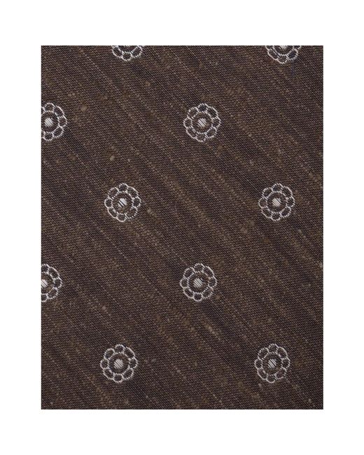 Kiton Brown Ties for men