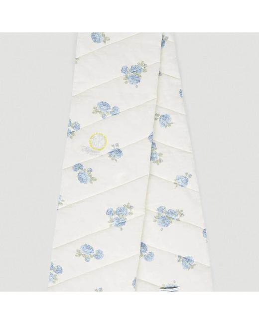 Martine Rose Blue Winter Scarves for men