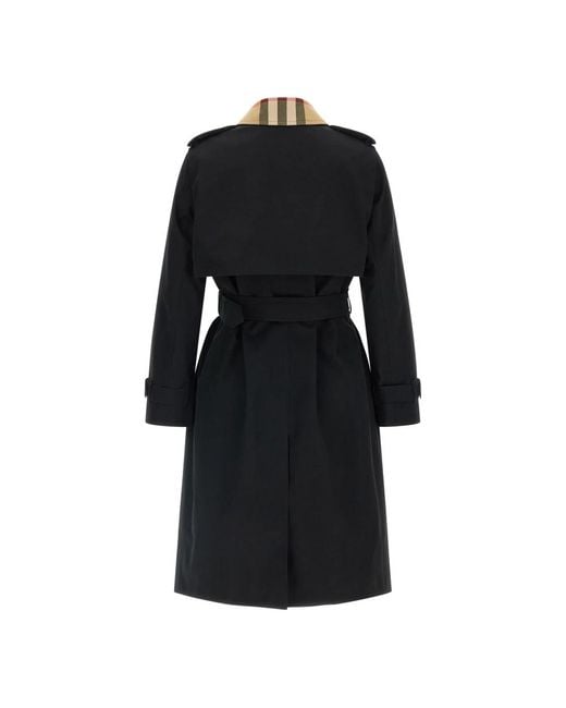 Burberry Black Trench Coats