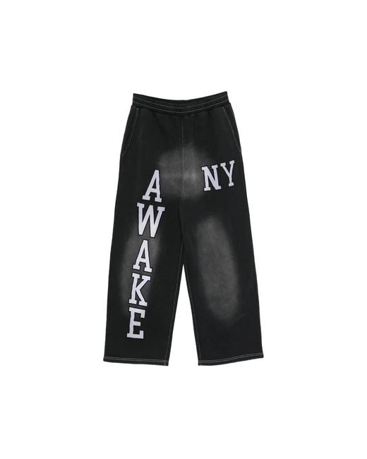 AWAKE NY Black Sweatpants for men
