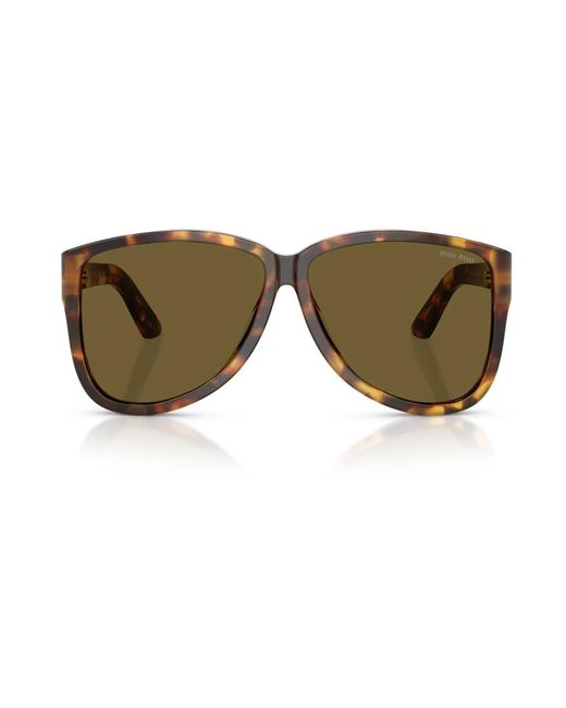 Miu Miu Brown Sunglasses