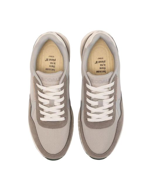 Ecoalf Casual graue textil-sneakers mit gummisohle in Gray für Herren