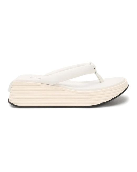 Givenchy White Kyoto Sandals