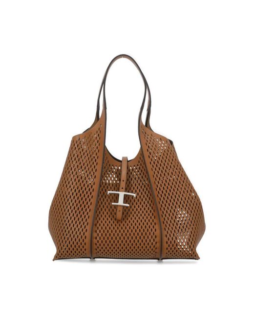 Tote Bags Tod's en coloris Brown
