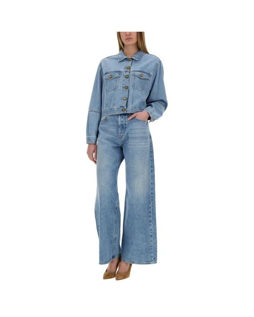 Alysi Blue Denim Jackets