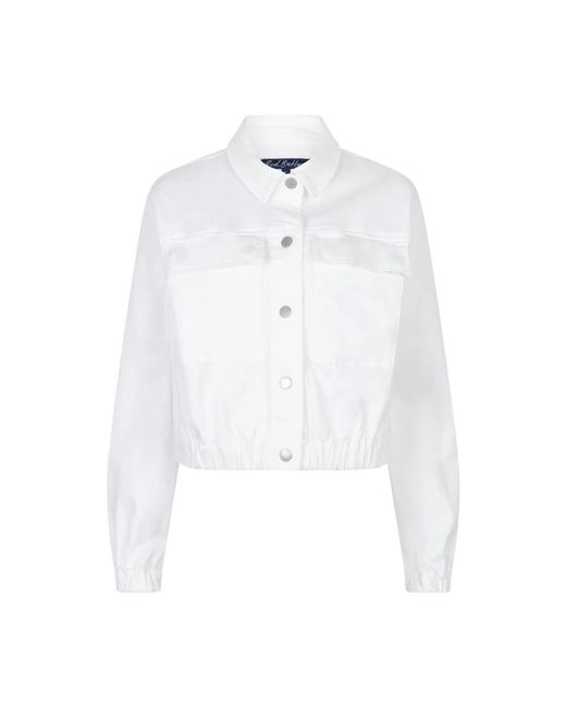 Red Button Juno Jacket in het White