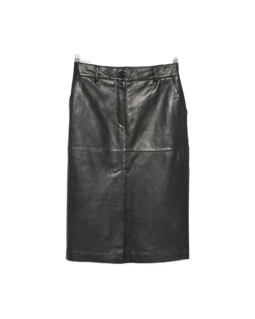 P.A.R.O.S.H. Black Pencil Skirts