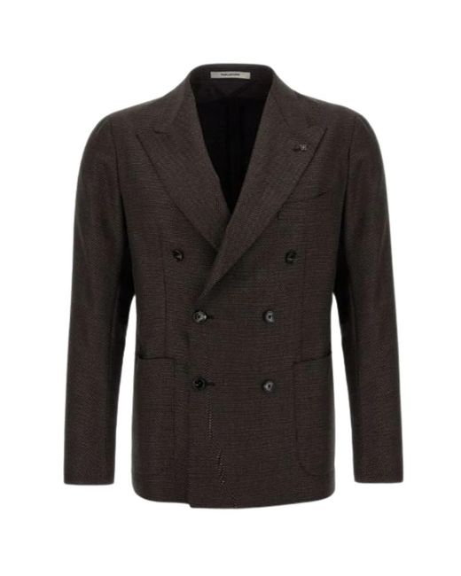 Tagliatore Black Blazers for men