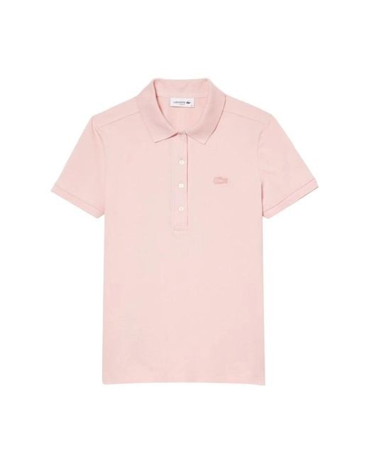 Lacoste Pink Polo Shirts