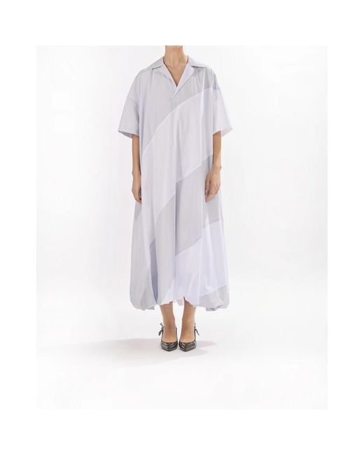 Midi Dresses Sunnei de color White