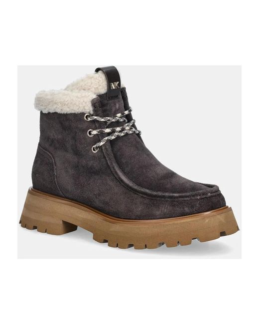Michael Kors Brown Cade Stiefelette