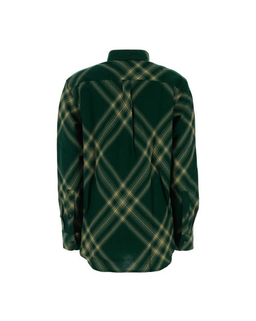 Burberry Green Shirts