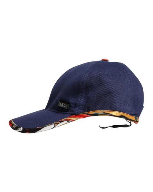 Caps di Dolce & Gabbana in Blue da Uomo