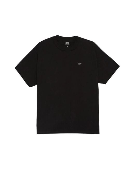 Obey Black T-Shirts for men