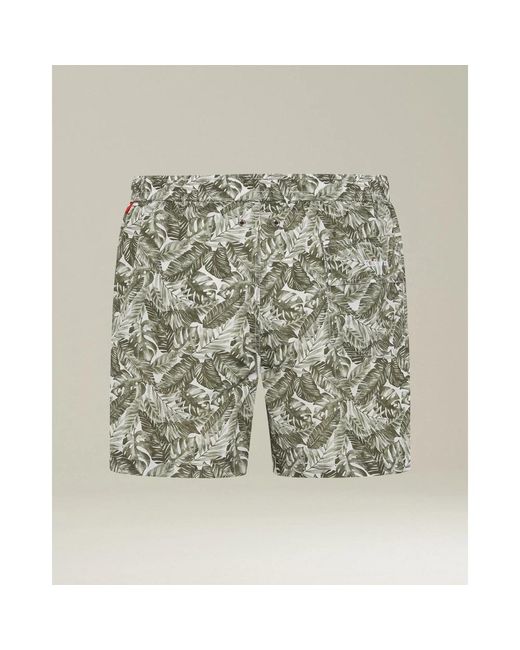 Kiton Swim Boxer Polyester in het Green voor heren