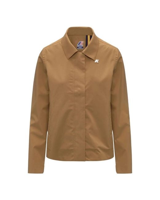 K-Way Brown Light Jackets
