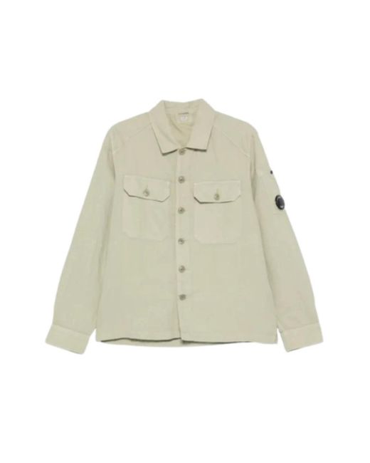 C P Company Green Light Jackets for men