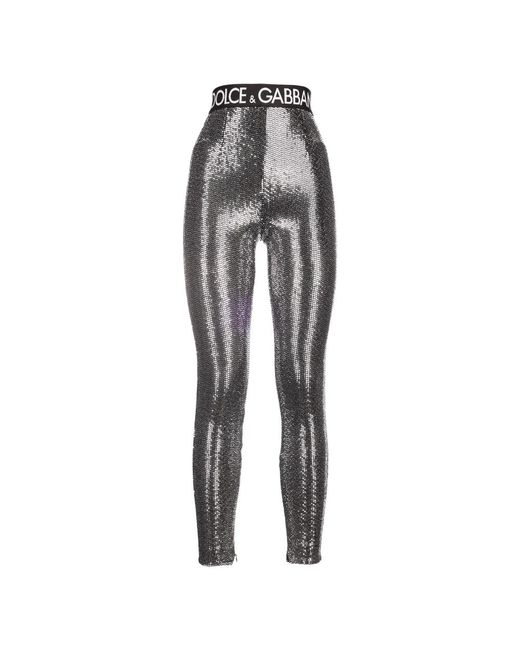 Leggings Dolce & Gabbana de color Gray