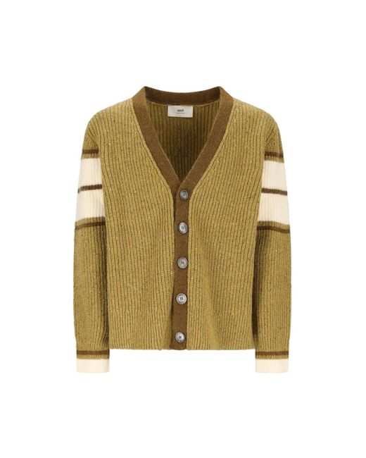 AMI Cardigans in het Green voor heren