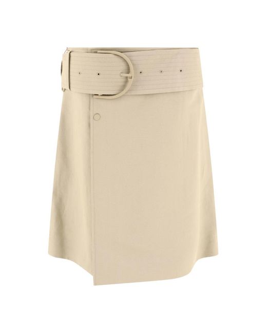 Burberry Trench Rok Dameskleding in het Natural