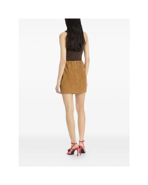 ROTATE BIRGER CHRISTENSEN Basic Tank Top in het Brown