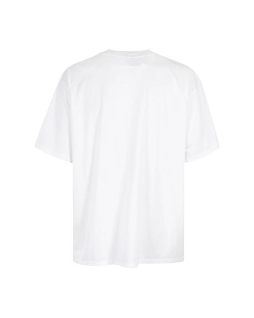 MM6 by Maison Margiela White T-Shirts for men