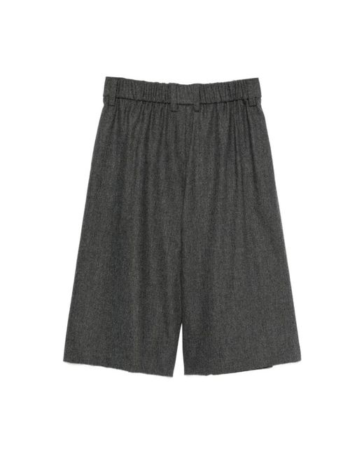 Emporio Armani Gray Bermudas