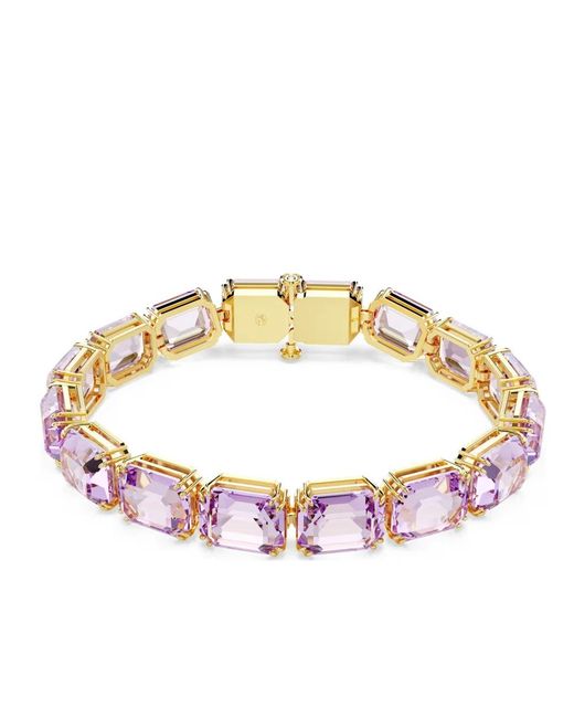 Bracelets Swarovski de color Metallic