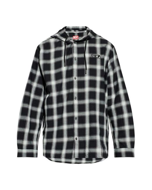 DIESEL Black Casual Shirts for men