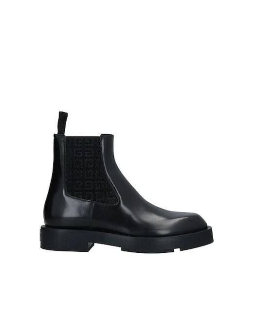 Botines de caña alta Givenchy de hombre de color Black