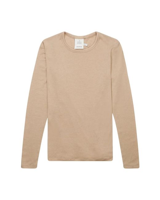 Long Sleeve Tops di Munthe in Natural