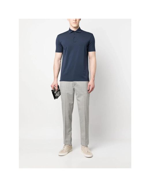 Altea Blue Polo Shirts for men