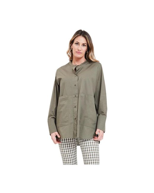 Shirts di Alpha Studio in Brown