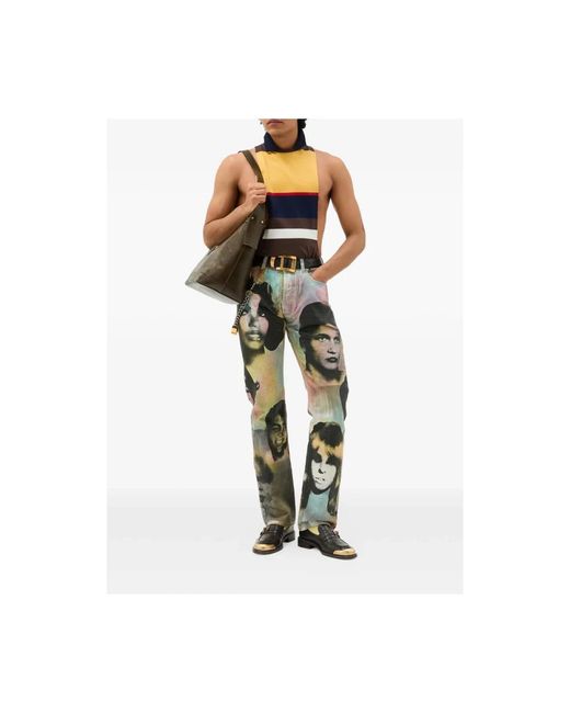 Versace Green Denim for men