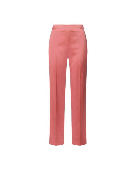 Joseph Red Wide Trousers