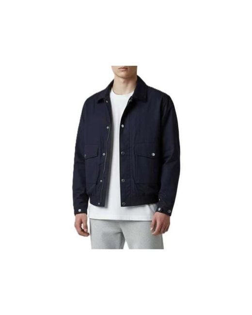 Baldessarini Blue Bomber Jackets for men