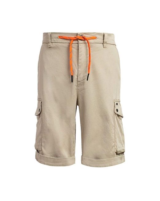 Mason's Cargo Bermuda Shorts in Natural für Herren